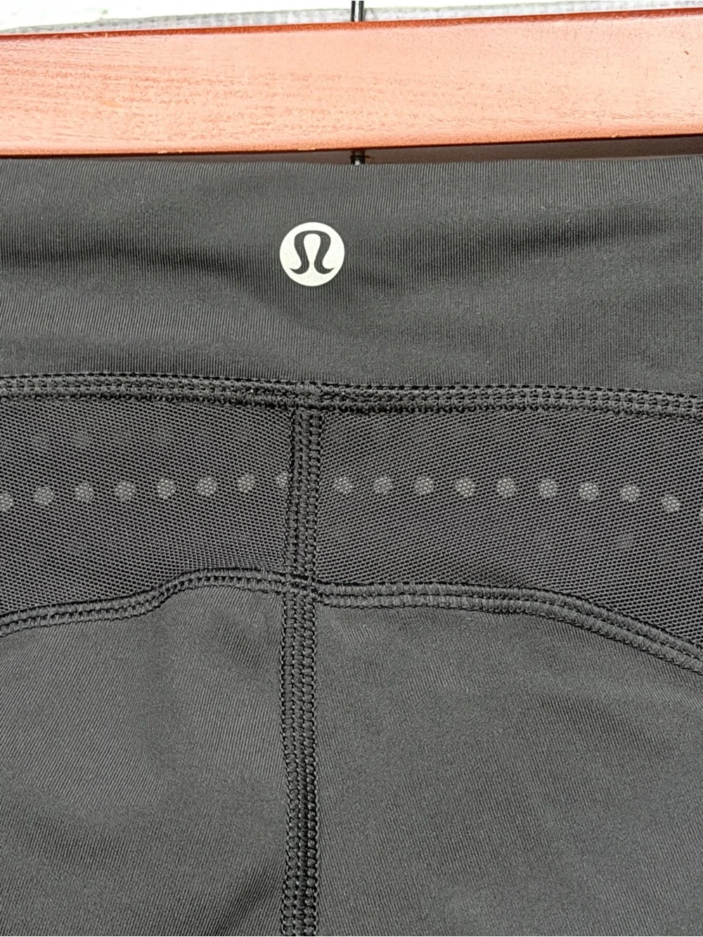 Lululemon Stop At Nothing Crop Leggings Mini Blooming Pixie Aquamarine - Size 10
